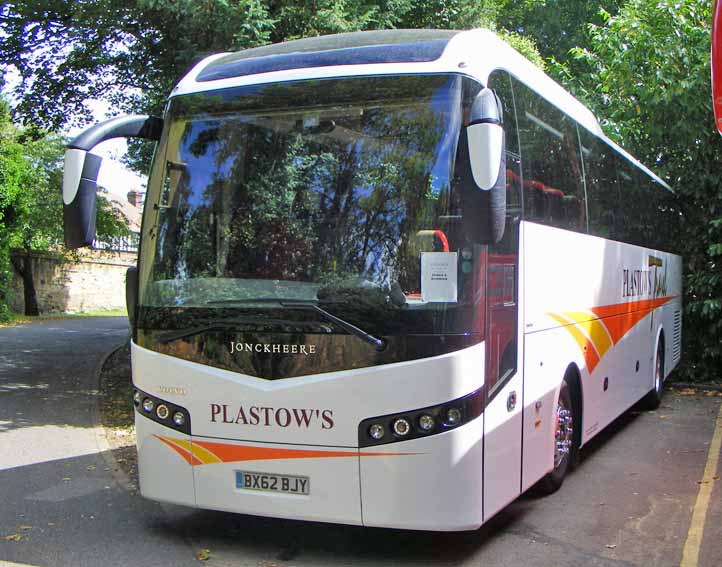 Plastows Volvo B9R Jonckheere BX62BJY